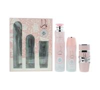 Lattafa Perfumes Yara Gift Set 100ml EDP + 50ml Hair Spray + 200ml Perfumed Spray