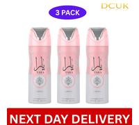 LATTAFA Yara Deodorant Spray 200ml Brand New (PACK OF 3)