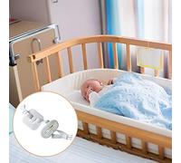 LATTCURE Strap for baby bed, 7 m attachment side beds strap for box spring beds, side bed strap, strap for box spring beds, side bed strap white for docking to adult bed