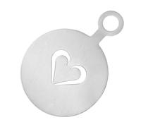 Latte Art Design Stencils - Latte Art Stencils, Coffee Decoration Templates | Reusable Tools with Snowflakes and Heart Patterns for Cappuccino, Cake and Drink Art, Funny Bari