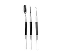 Latte Art Needle, 3Pcs/Set Stainless Steel Coffee Latte Needle Latte Art Pen Coffee Decorating Tool for Home