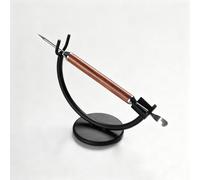 Latte Art Pen Set - Double-headed Stainless Steel Coffee Drawing Tool with Wooden Handle and Stand for Lattes, Cappuccinos, Macchiatos, and Espressos