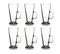 latte Glass Double Walled Insulated Drinking Glasses Pack of 2 glasses (6 X 270ML)…