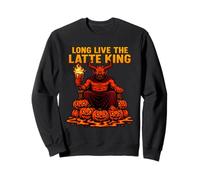 Latte King Pumpkin Spice Demon Sweatshirt