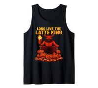 Latte King Pumpkin Spice Demon Tank Top
