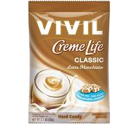 Latte Macchiato Coffee - Vivil Creme Life Hard Candy Sugar Free Sweets 60g - Pack of 5