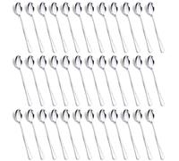 Latte Spoons Set of 36, (19.5cm/7.7inch), Joeczo Stainless Steel Long Teaspoons Set for Sundae/Tea/Ice Cream, Dishwasher Safe, Teaspoons for Home, Kitchen or Restaurant