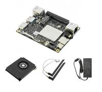 LattePanda IOTA x86 Single Board Computer with Aluminium Heatsink, Fan, M.2 AX210 Network Card, 12V 60W Power Supply (16GB RAM, 128GB eMMC (Unactivated))
