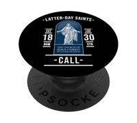 Latter-day Saints Call - Jesus Christ Leads Our Mission PopSockets Adhesive PopGrip