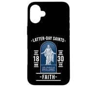 Latter-day Saints Faith - Trust in Jesus Christ and His Word Case for iPhone 16 Plus