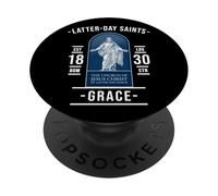 Latter-day Saints Grace - Through Jesus and Scripture PopSockets Adhesive PopGrip