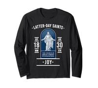 Latter-day Saints Joy - Rejoice in Christ and Church Long Sleeve T-Shirt