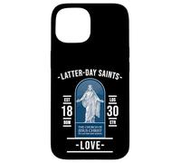 Latter-day Saints Love - Christlike Life and Church Case for iPhone 15