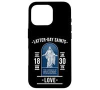 Latter-day Saints Love - Christlike Life and Church Case for iPhone 16 Pro