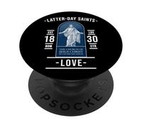Latter-day Saints Love - Christlike Life and Church PopSockets Adhesive PopGrip