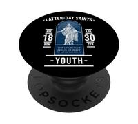 Latter-day Saints Youth - LDS Teens Living for Jesus Christ PopSockets Adhesive PopGrip