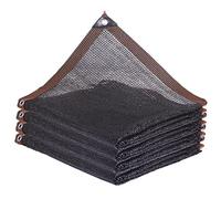 LATUAL 40%-45% Black Shade Cloth Greenhouse Shading Net With Grommets, 2x4M 3x6M 4x8M 5x8M 8x10M,3 -PIN, Sunscreen Net For Garden, Pergola, Patio Plants, Greenhouse, Chicken Coop, Outdoor(Size:5X10M)