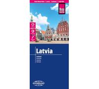 Latvia (1:325.000): reiß- und wasserfest (world mapping project)