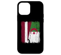 Latvia Algeria Half Flag Latvian Algerian Heritage Case for iPhone 12 mini