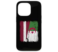 Latvia Algeria Half Flag Latvian Algerian Heritage Case for iPhone 13 Pro