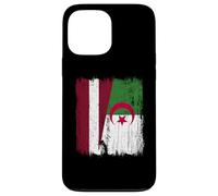 Latvia Algeria Half Flag Latvian Algerian Heritage Case for iPhone 13 Pro Max