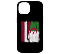 Latvia Algeria Half Flag Latvian Algerian Heritage Case for iPhone 14