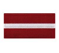 Latvia Flag Embroidered Patch Iron-On Latvian National Emblem