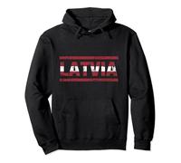 Latvia Flag Latvian Roots It is in my DNA Gift for Latvians Pullover Hoodie