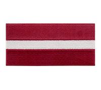 Latvia Flag Patch Embroidered Applique Iron On Sew On Romanian National Emblem
