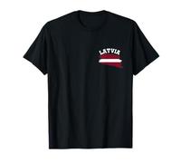 Latvia Latvian Flag Riga Latvians Kids Women Men Girls Boys T-Shirt