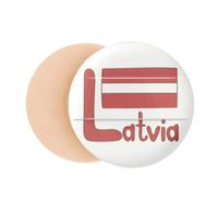 Latvia National Flag Red Pattern Air Cushion Makeup Foundation Sponge Powder Puff
