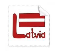 Latvia National Flag Red Pattern Glasses Cloth Cleaning Cloth Phone Screen Cleaner 5pcs Gift