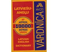 Latvian-English Dictionary: 10,000 Words