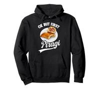 Latvian Pride Foodie Breakfast Food Lover First Piragi Pullover Hoodie