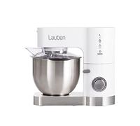Lauben Kitchen Machine 1200BC with Copper Motor and All-Metal Gear, 1200 W, Tempered Glass Mixer, Large Capacity of 5.5 L, Effectimix® 3D Technology (White)