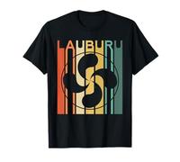 Lauburu Basque Country Cross Ikurrina Euskal Herria Eu Spain T-Shirt
