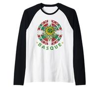 Lauburu Basques Camisetas Espana herria Vascones Aquitanians Raglan Baseball Tee