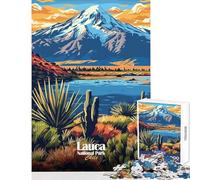 Lauca National Park Chile Landscape for Adults 1000 Piece Puzzle Train Logical Thinking And Problem-solving Relaxing Stress Free Enjoyment (50x75cm)