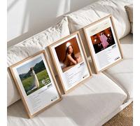 Laufey Album Poster Set of 3 - Unframed Posters - Everything I Know About Love - Bewitched - A Night at the Symphony - Music Wall Art - UK Handmade - Frame Not Included - Size A4 (297x210mm)