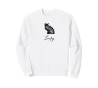 Laufey Black Cat Sweatshirt