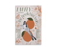 Laufey Poster Music Singer Vintage Collage Music Posters for Room Aesthetic Canvas Wall Art Bedroom Decor08x12inch(20x30cm)