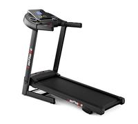 Laufhome Treadmill Foldable for Home, 3 Levels Manual Incline Running Machine Treadmill with Bluetooth APP, 12KM/H, 3.25HP, Multi-functional Display & Heart-rate Sensor, 95% Pre-assembled