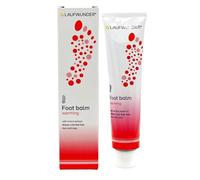 Laufwunder Warming Foot Balm 75ml - Moisturising Warming Cream with Arnica Extract - For Cold Feet, Poor Circulation & Foot Fatigue - Soothes, Revives & Softens - Fast-Absorbing & Non-Greasy