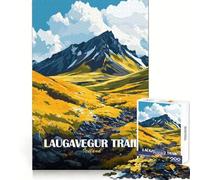 Laugavegur Trail Iceland Landscape Art 1000 Piece Jigsaw Puzzles- Cognitive Recall Restful Activity Sharp Cut size 50x75cm