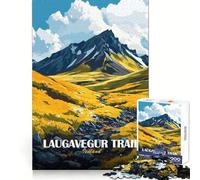 Laugavegur Trail Iceland Landscape Art Jigsaw Puzzles 1000 Pieces Mental Dexterity Easy Relaxation Flawless Fit Meaningful Gift size 38x26cm