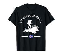 Laugavegur Trail Island Hiker Islandic Trekking T-Shirt