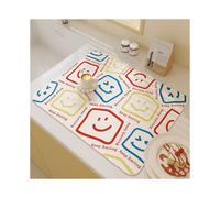 (laugh, 60X90cm 23.6X35.4in) Cream style kitchen drain mat, diatomaceous earth meal mat, water control mat