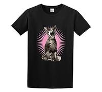 Laugh Dusk Men's Deftones Screaming Cat T Shirt Size XL Black