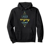 Laugh Enjoy Camp Pullover Hoodie