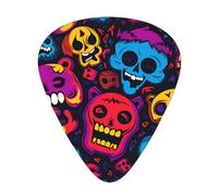 laugh heartily Guitar picks in thin, medium, and thick sizes, 12-piece set, suitable for electric guitar and various instruments